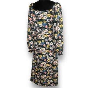 Papaya Women's Multi Colored Floral Dress Size 10